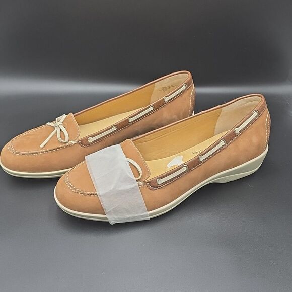 Softspots Ally Loafer Slip On Comfort Boat Shoe Leather Women's 11 CBKJ11 New - Picture 7 of 12